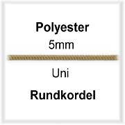rond polyester 5mm